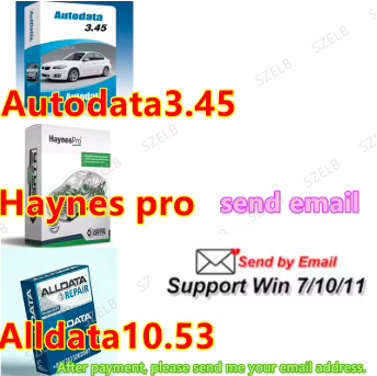 Auto Repair Shop Software - All-data 10.53+Auto-data 3.45 dan Haynes Pro/Vivi-D