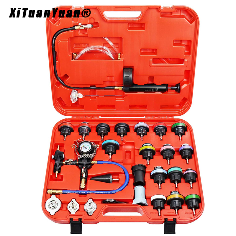 Radiator Pressure Tester - Penguji tekanan Radiator mobil, alat pendeteksi