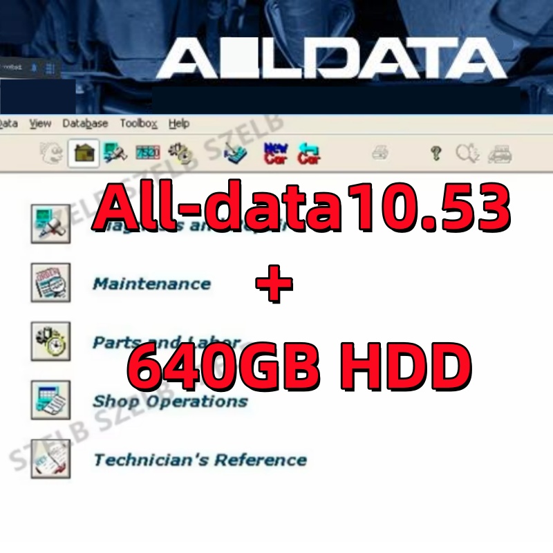Auto Repair Shop Software - Alldata terbaru 10.53 diperbarui hingga tahun