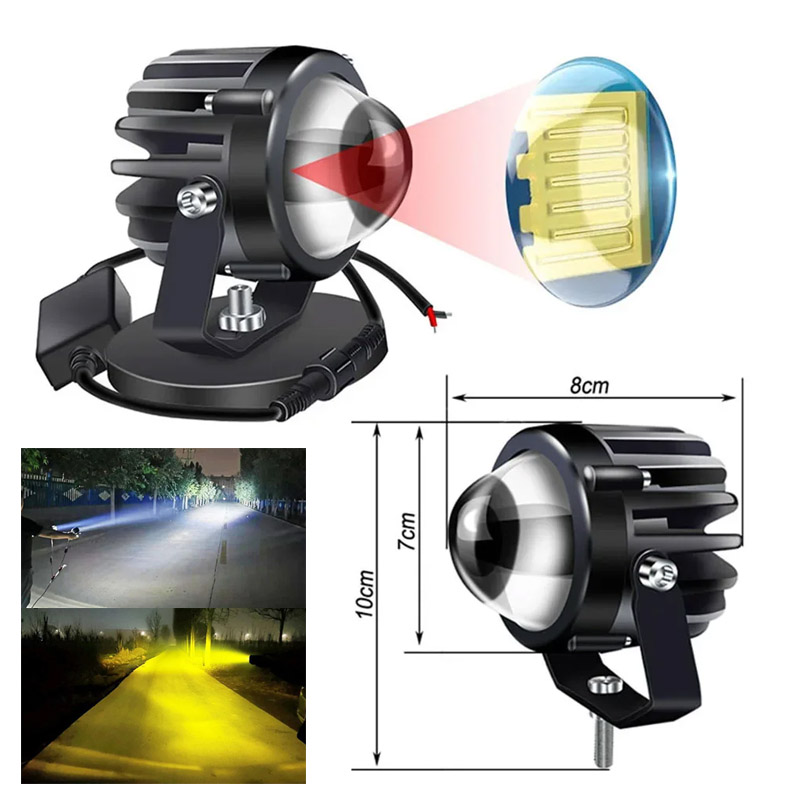 Headlight Aiming Tool - Lampu Led motor proyektor lampu depan
