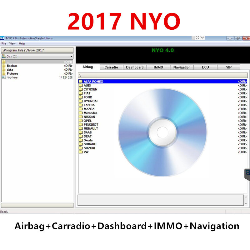 Auto Repair Shop Software - 2017 NYO 4 Basis Data Penuh
