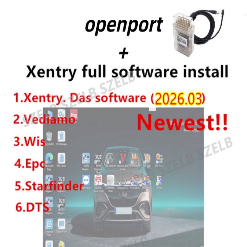 Auto Repair Shop Software - xentry 03.2026 perangkat lunak lengkap openport