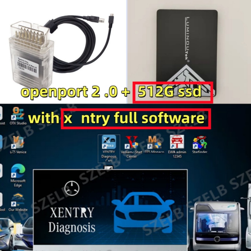 Auto Repair Shop Software - Perangkat lunak diagnostik lengkap terbaru Xentry