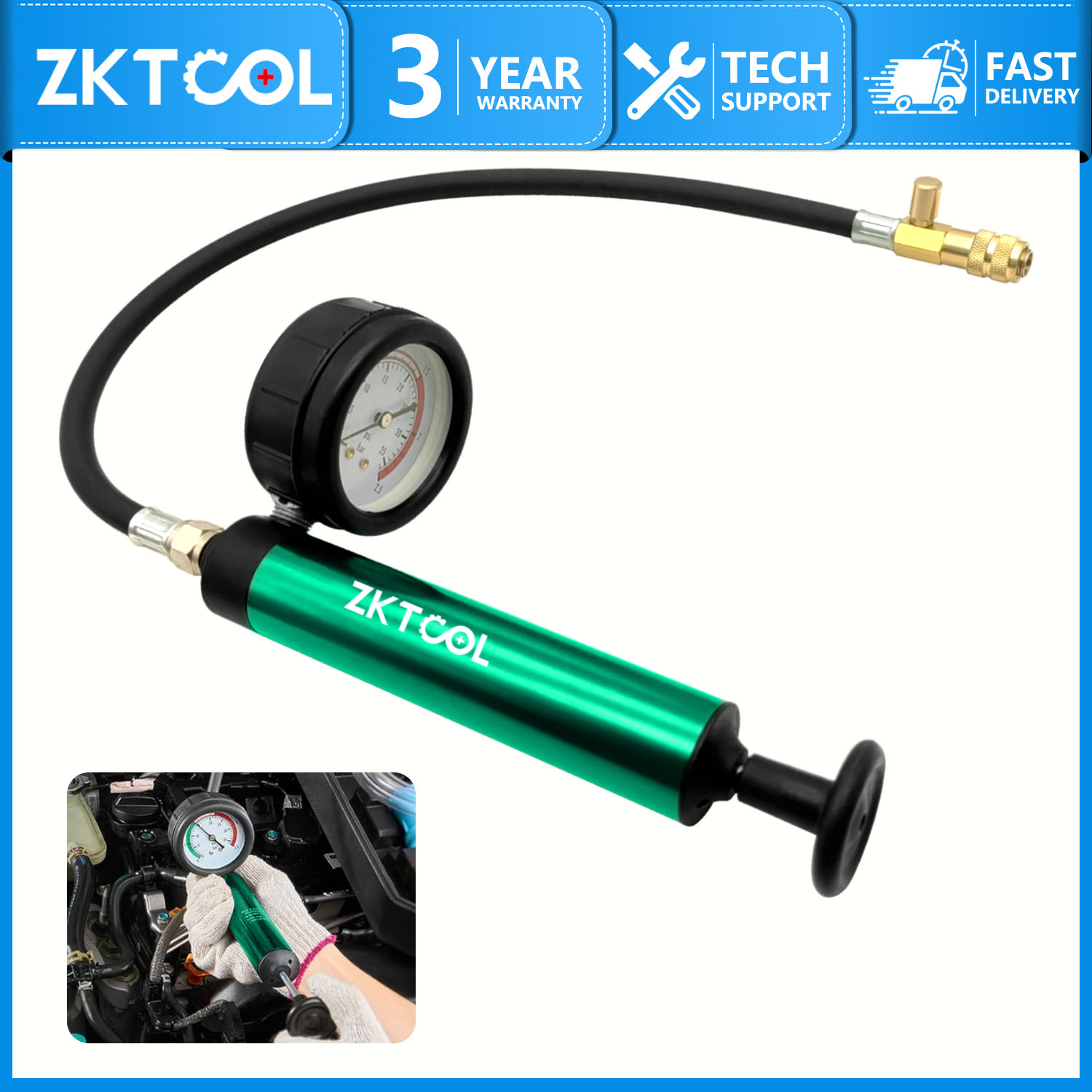 Radiator Pressure Tester - Alat Uji Tekanan Radiator Sistem Pendingin