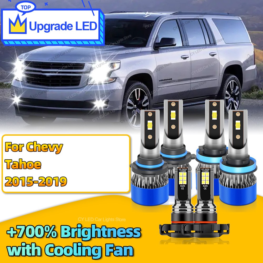 Headlight Aiming Tool - 6 buah lampu depan LED mobil