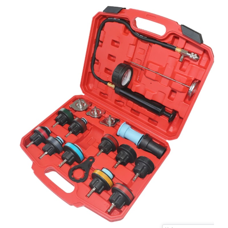 Radiator Pressure Tester - 18 PCS Alat Uji Tekanan Radiator,