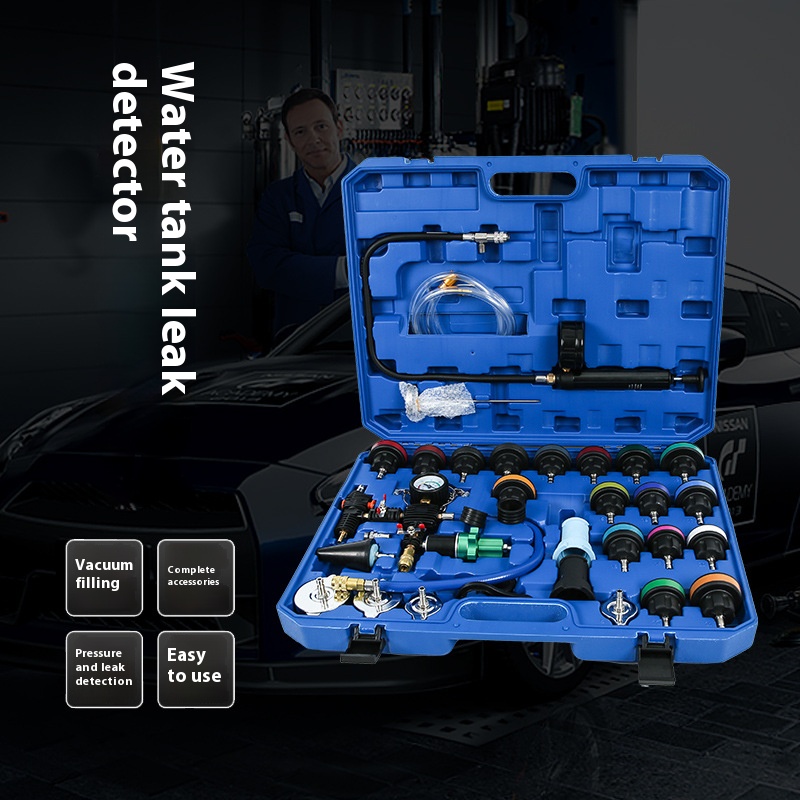 Radiator Pressure Tester - Alat pendeteksi tekanan Radiator, Set penguji