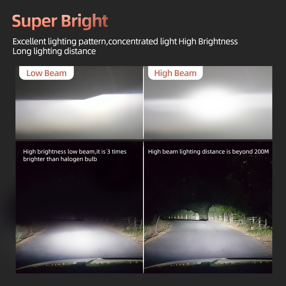 Lampu depan mobil 9012 HIR2 la - Headlight Aiming Tool ulasan dan harga