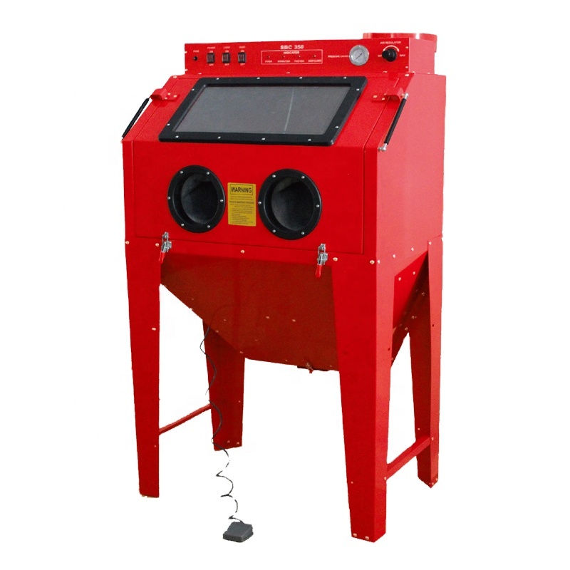 Mesin Kabinet Sandblasting 350 - Sandblaster Cabinet ulasan dan harga