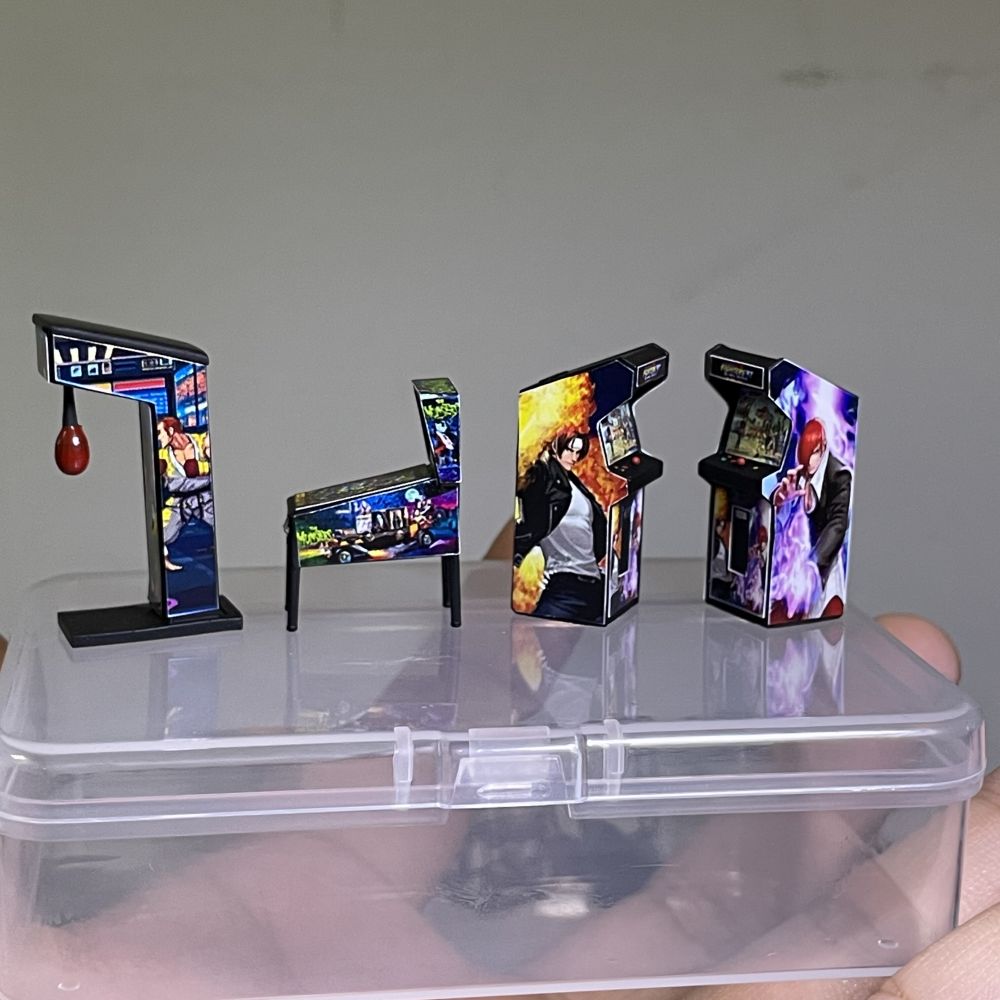 Model Miniatur Mesin Pinball A - Auto Repair Shop Japan ulasan dan harga