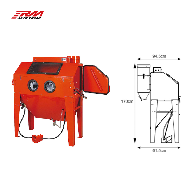 Mesin Pembersih Permukaan Mobi - Sandblaster Cabinet ulasan dan harga