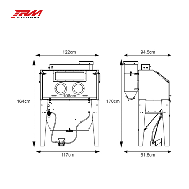 Mesin Pembersih Permukaan Mobi - Sandblaster Cabinet ulasan dan harga
