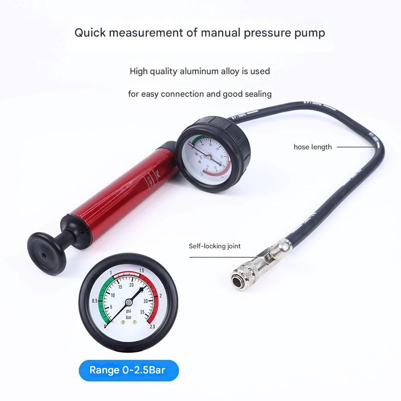 Kit Alat Isi Ulang Vakum Pengu - Radiator Pressure Tester ulasan dan harga