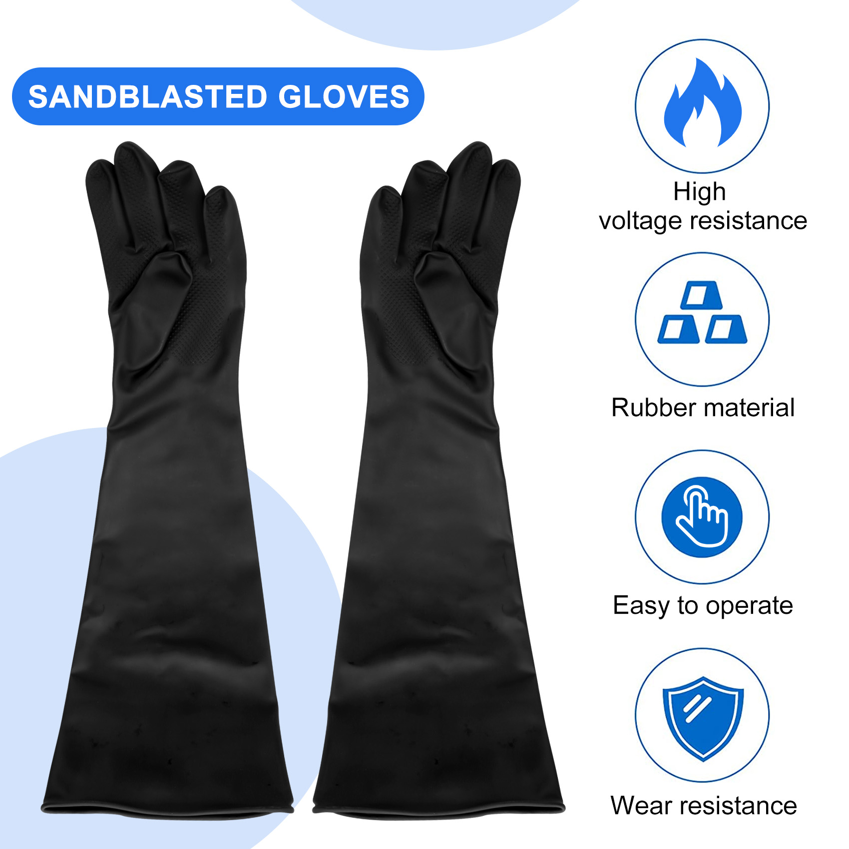 A68P-Sarung Tangan Peledakan P - Sandblaster Cabinet ulasan dan harga