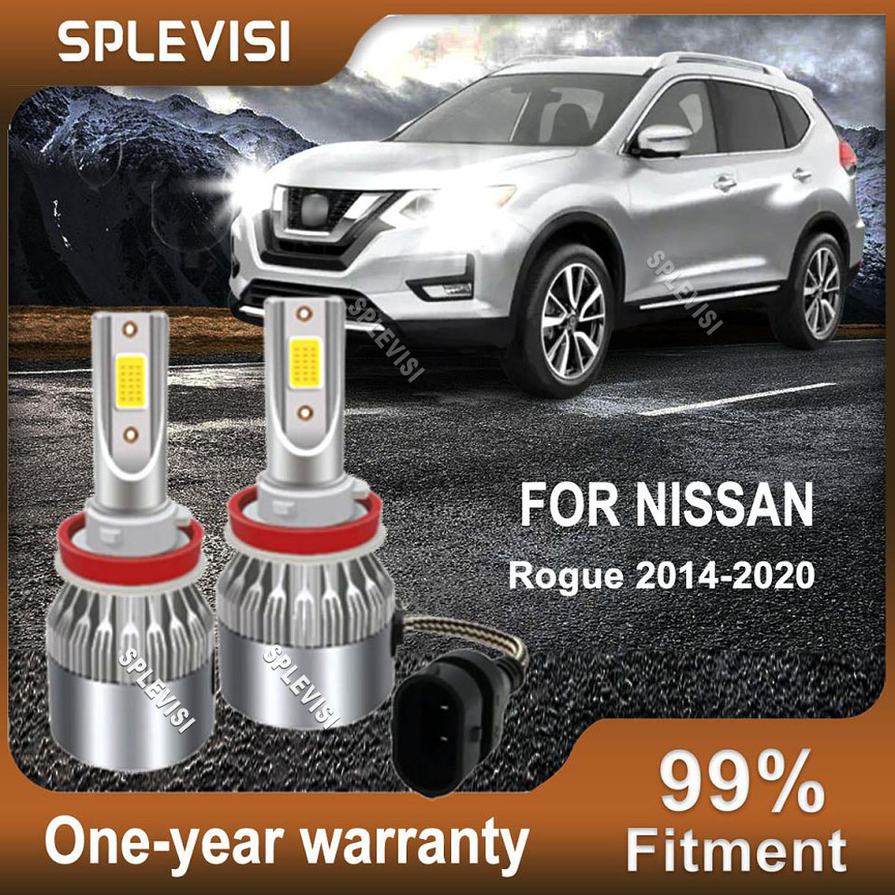 2x lampu depan LED mobil 6000K - Headlight Aiming Tool ulasan dan harga