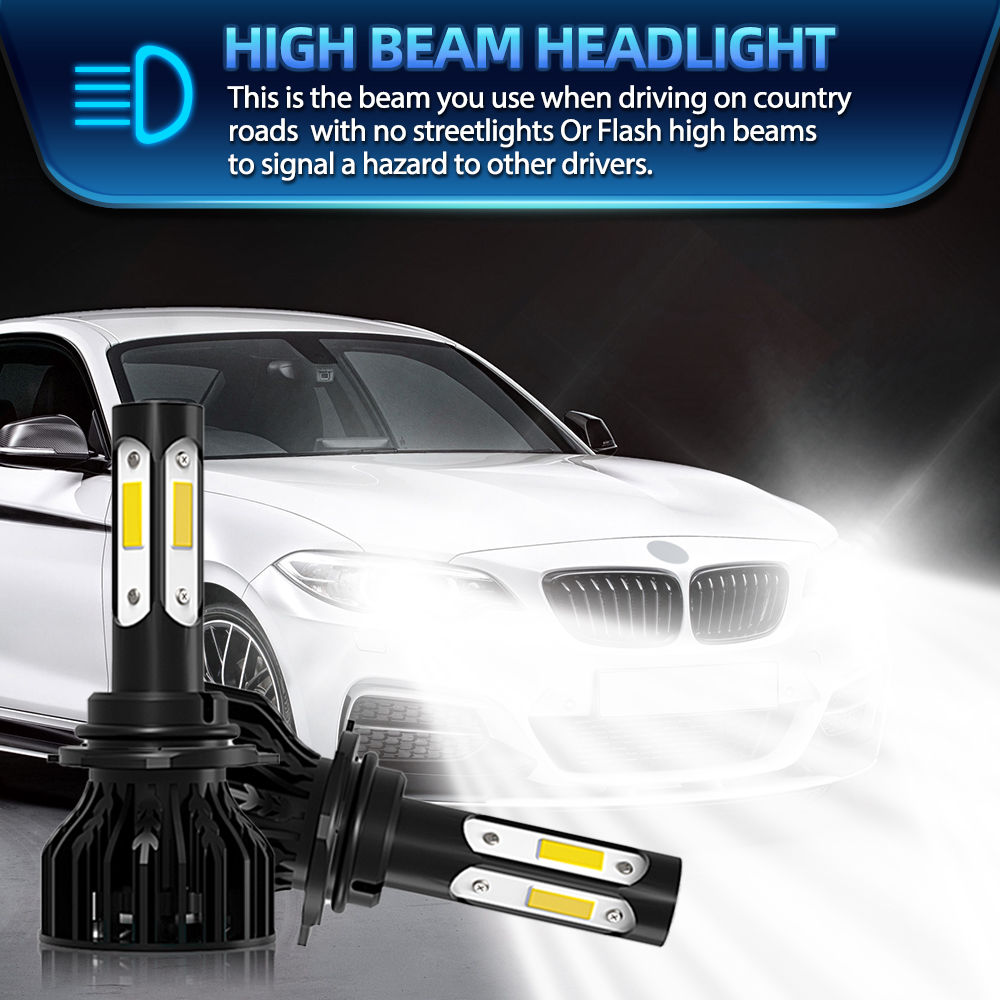 Lampu depan mobil Led H11 9005 - Headlight Aiming Tool ulasan dan harga